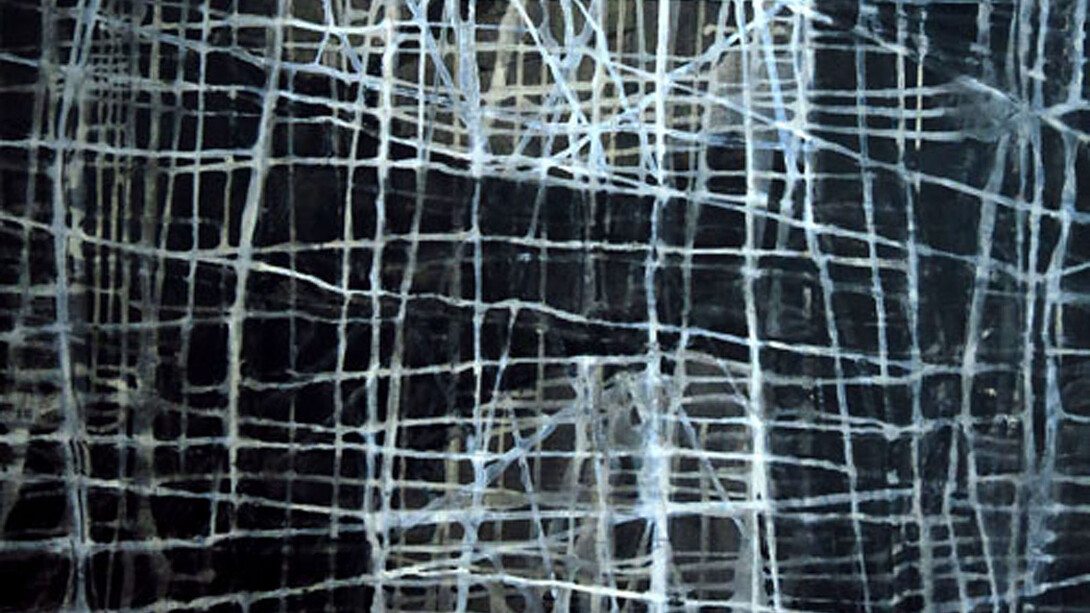 Kiera O'Toole, Lines of Negotiation (detail), 2014, Acrylic, charcoal, graphite on paper, 182 cm x 121 cm