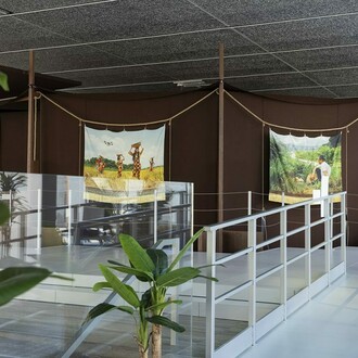 Cao Fei, Dash, vista della mostra. Cortesia di Fondazione Prada