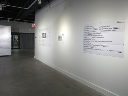 Feminists in Residence Exhibition. Courtesy of Project for Empty Space