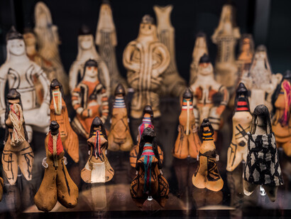 The ceramics space, exhibition view. Courtesy of Museum of Ethnography