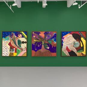 Uman, I Want Everything Now, 2023, installation view, main room, ©Uman. Courtesy of the artist and Nicola Vassell Gallery