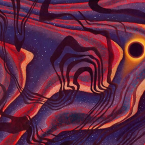 Heather Lenz, Night water 6, eclipse (detail), 2026. Courtesy of Gallery Naga