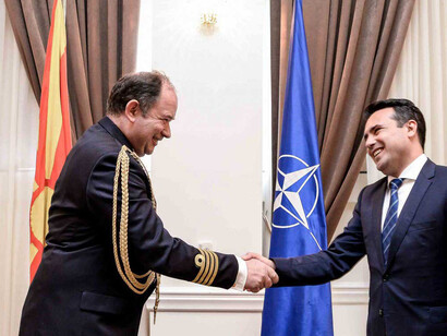 Gorazd Bartol and Prime Minister Zaev