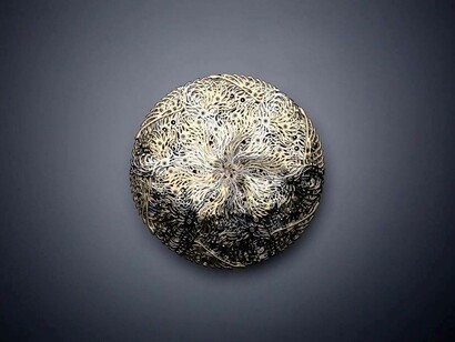 Uram Choe. Silver Cakra Lamp; 2013