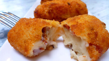 Las sabrosas croquetas de jamón son unas de las más populares