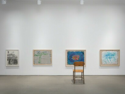 Paul Thek. Eye of the Beholde, Exhibition view.Courtesy of Alexander and Bonin