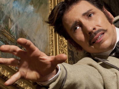 Basil Hallward in un momento drammatico del film