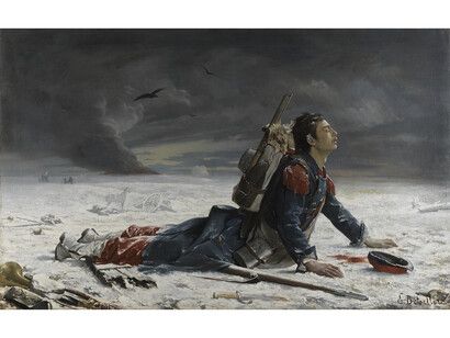 Emile Betsellère, Forgotten!, 1872, Oil on canvas, Bayonne, Bonnat-Helleu Museum, musée des Beaux-Arts de Bayonne, © Bayonne, musée Bonnat-Helleu / cliché A. Vaquero, Deposit of the State in 1873, transfer of state property to the City of Bayonne on April 27th, 2007