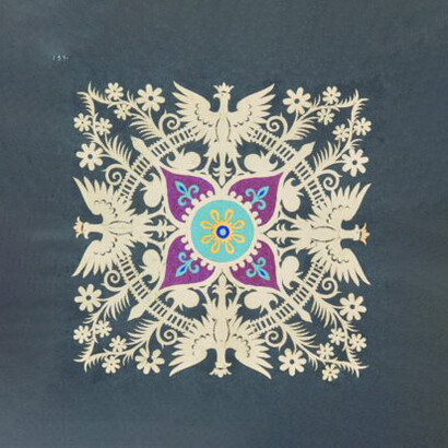 Karol Kłosowski, ‘Eagles’, paper cutting. By Descent from the artist