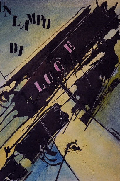 Gianni Bertini. Il Tempo. Courtesy of Galleria d'arte Roccatre