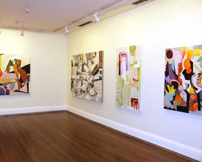Lois Dickson, Exhibition view.Courtesy of The New York Studio School
