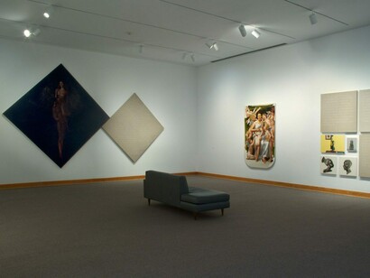 Meleko Mokgosi, Exhibition view. Courtesy of WCMA