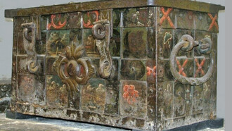 Evelyn Simak. Museo de los Extranjeros, caja fuerte, Organización "geograph" Inglaterra e Irlanda