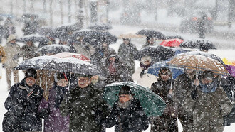 El invierno no sólo se hace notar en lo climatológico... sino también en lo demográfico