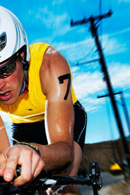 Prueba de ciclismo en el triatlón