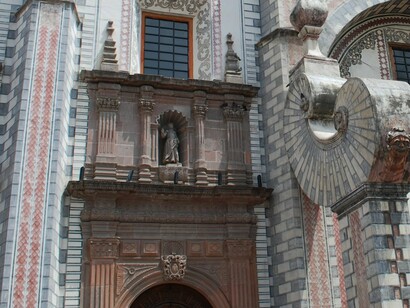 View of a church in Santiago de Querétaro, México © Photo by Jane Ammeson