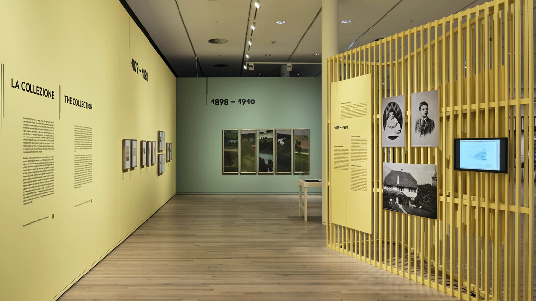Kosmos Klee, La collezione, vista della mostra. Per gentile concessione del Zentrum Paul Klee