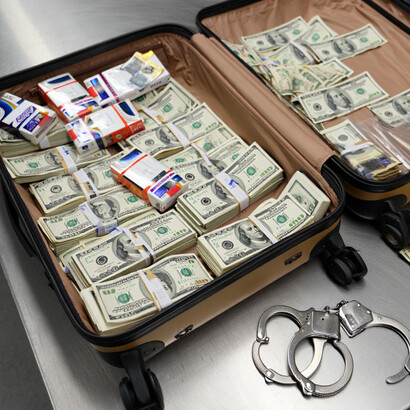 Schmuggel von Tabak. Bereits etwa 8 % der in Europa konsumierten Zigaretten sind illegal