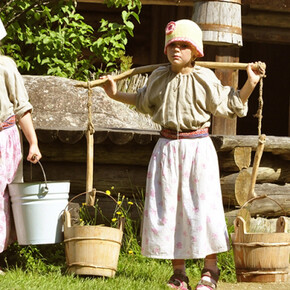 Köstriaseme farm. Courtesy of Estonian Open Air Museum