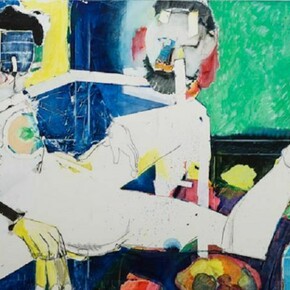 Magnus Plessen, Installation view