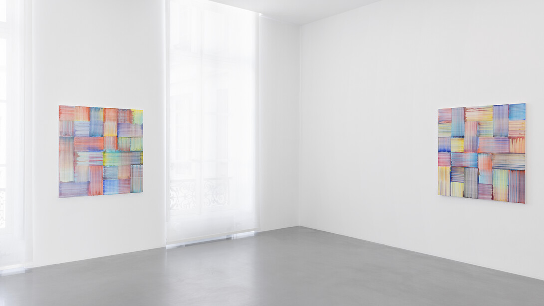 Bernard Frize. Courtesy of Galerie Perrotin