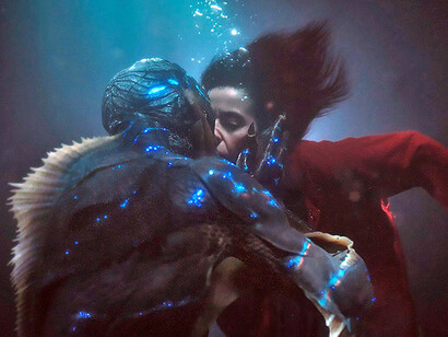 Una scena di "La forma dell’acqua" 