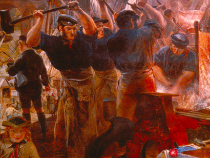 «Acero y carbón», William Bell Scott