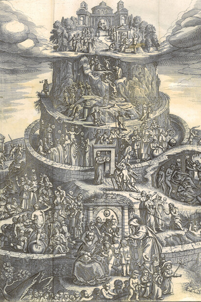 Tabula Cebetis, 1670, edizione inglese di John Davies of Kidwelly