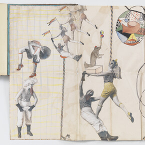 ringl + pit. Spread from Ringlpitis. 1931. Artist book with collage, detail, 7 7/8 x 7 7/8″ (20 x 20 cm). Estate of Horacio Coppola, Buenos Aires © 2015 Estate of Horacio Coppola