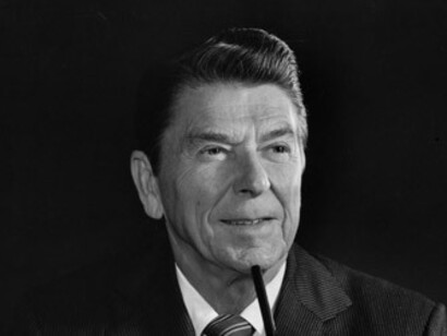 Ronald Reagan, presidente de Estados Unidos entre 1981 y 1989
