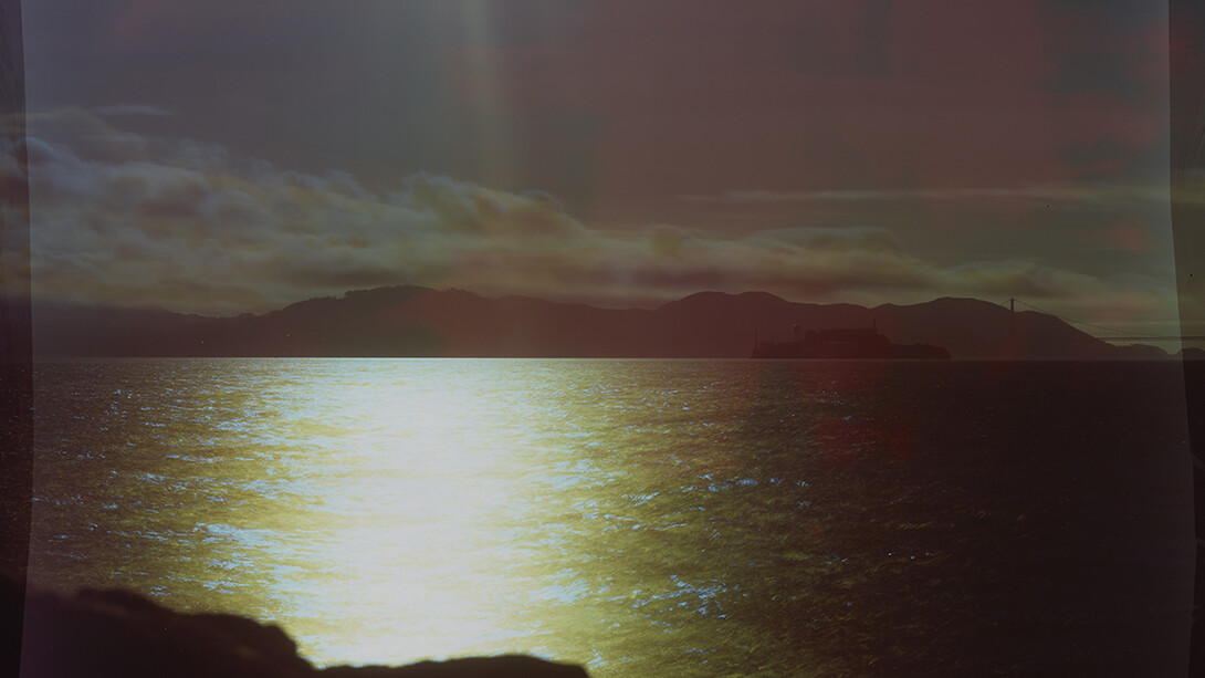 John Chiara, Perimeter Road facing Angel Island, 2022. Courtesy of Rosegallery