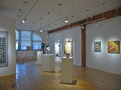 Installation View, Resolutions, 2023. Courtesy of Carter Burden Gallery