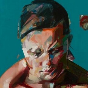 Simon Birch,Foxglove, 2011,Oil on canvas, 160 x 160 cm; (63 x 63 in.)