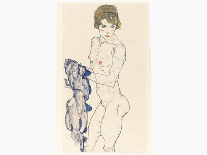 Jean-Michel Basquiat & Egon Schiele. Courtesy of Fondation Louis Vuitton