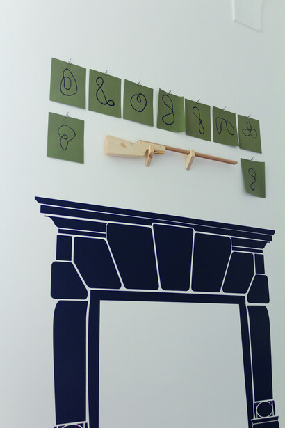 Giuseppe De Mattia. Carte di Balistica Elastica, installation view, Galleria Corraini, Mantova, 2017