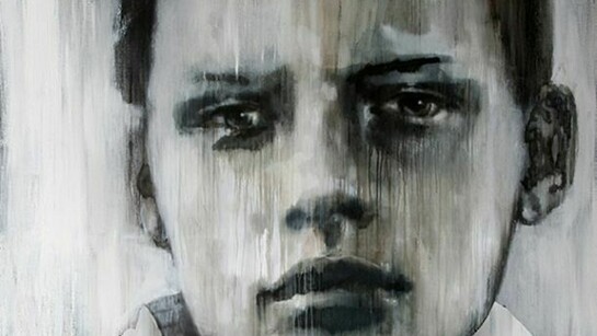 Christiaan Lieverse, Private talk, 2008, 180 cm x 180 cm, oil on linen - Copy