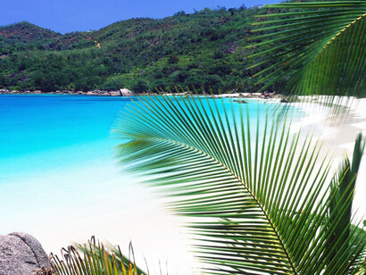 Playa paradisiaca en las Seychelles