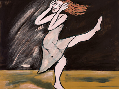 Cooper Eileen_Dancing in LImbo. Courtesy of Eileen Cooper and The Fine Art Society.