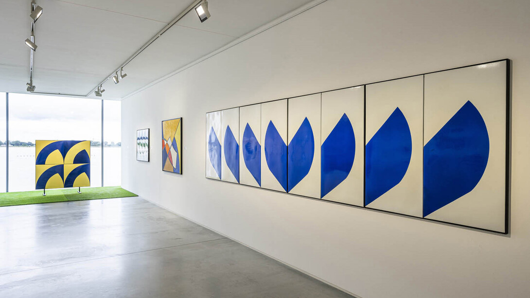 Ferenc Lantos, The creation of nature, exhibition view. Courtesy of Danubiana