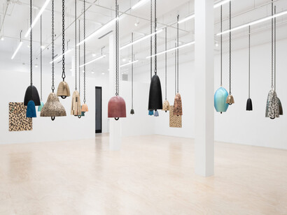 Davina Semo, A Serious Celebration, exhibition view. Courtesy of Jessica Silverman Gallery