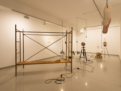 Isaque Pinheiro, Retroexpectativa, exhibition view. Courtesy of Galeria Presença