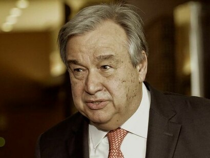 António Guterres, actual secretario general de la ONU