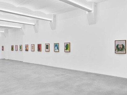Luca Bertolo, Dance, veduta della mostra. Cortesia di SpazioA