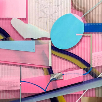 Danny Rolph, Adagio 1 (detail), 2024. Courtesy of 532 Gallery Jaeckel