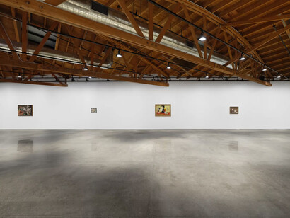 Arshile Gorky, Horizon west, exhibition view. Courtesy of Hauser & Wirth Gallery