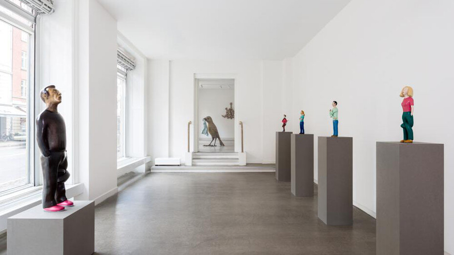 Fredrik Raddum, Arme og Ben, exhibition view. Courtesy of Hans Alf Gallery