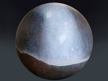 Milky Way Over Ojai Ridges, 2022, installation view. Courtesy of the artist and Hosfelt Gallery