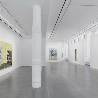 Farah Atassi, Metamorphosis, exhibition view. Courtesy of Almine Rech Gallery