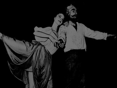 George Balanchine con Suzanne Farrell en «Don Quijote»
