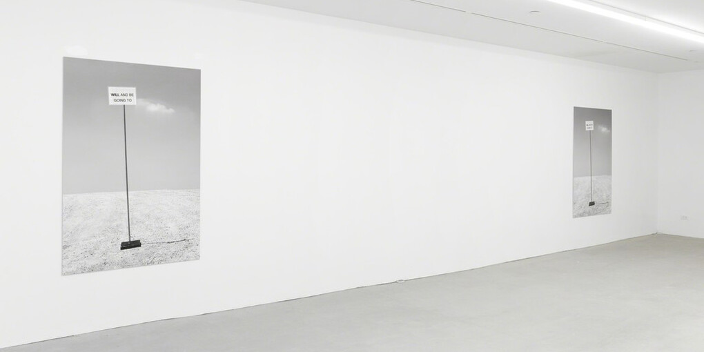 Shannon Ebner, Exhibition view. Courtesy of Eva Presenhuber